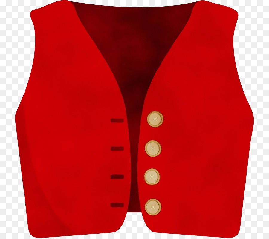 Rouge，Gilet PNG