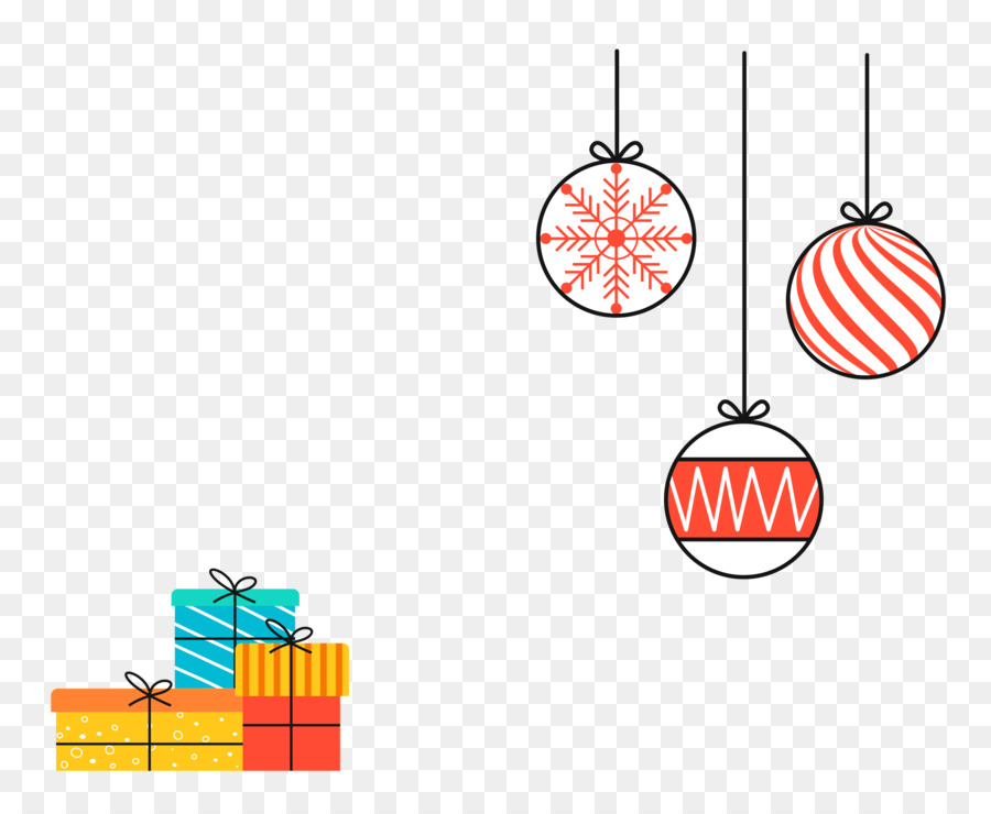 Décorations De Noël，Babioles PNG