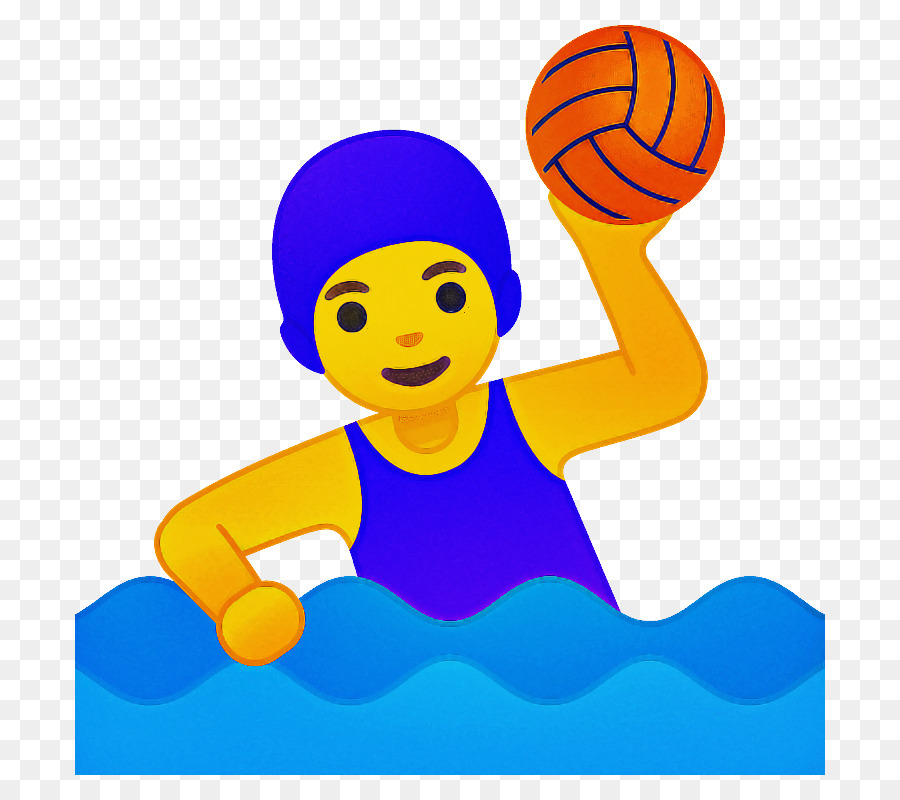 Joueur De Water Polo，Balle PNG