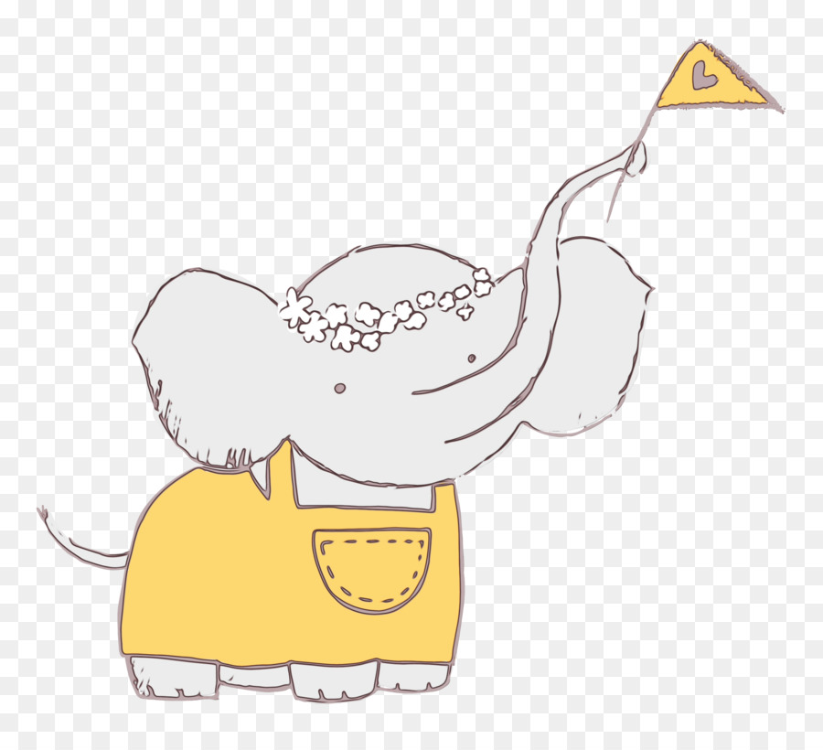 Éléphant，Dessin Animé PNG