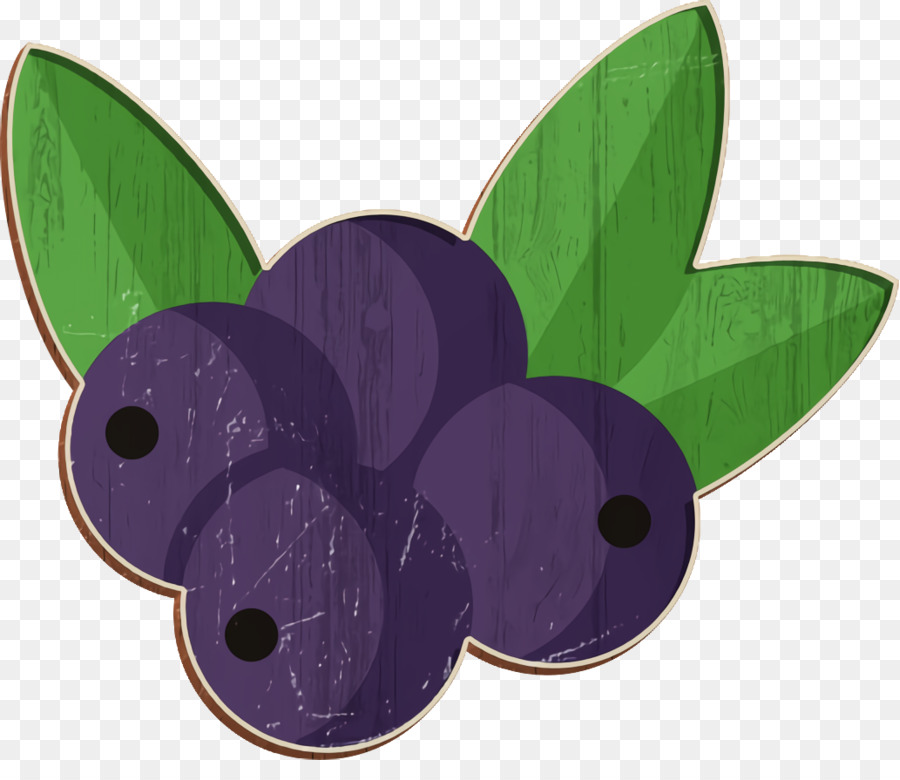 Baies Violettes，Feuilles PNG