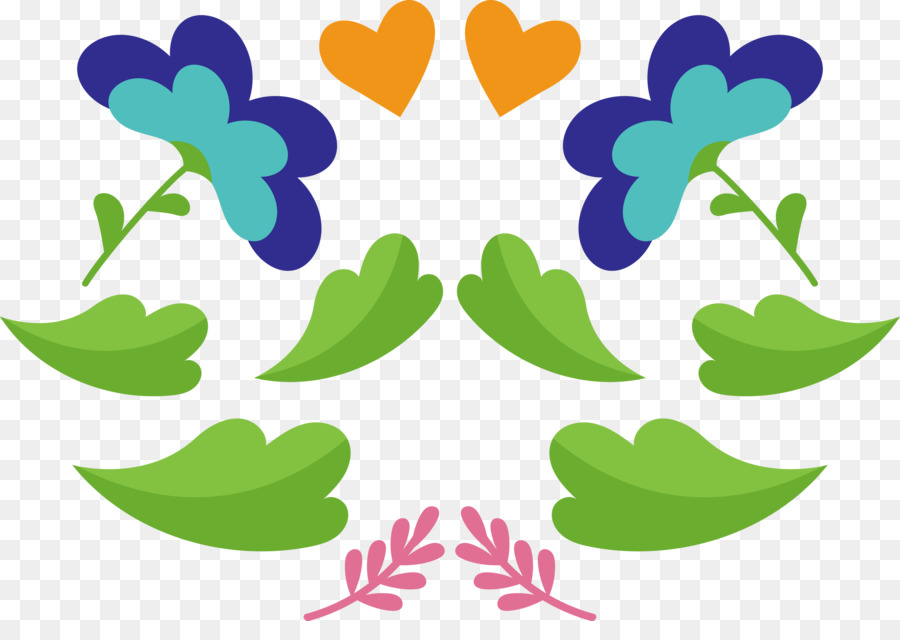 Feuille，Fleur PNG