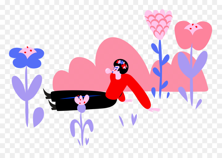 Personne Dans La Nature，Fleurs PNG