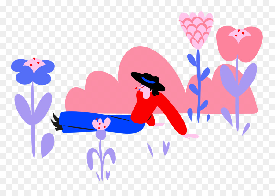 Personne Dans La Nature，Fleurs PNG