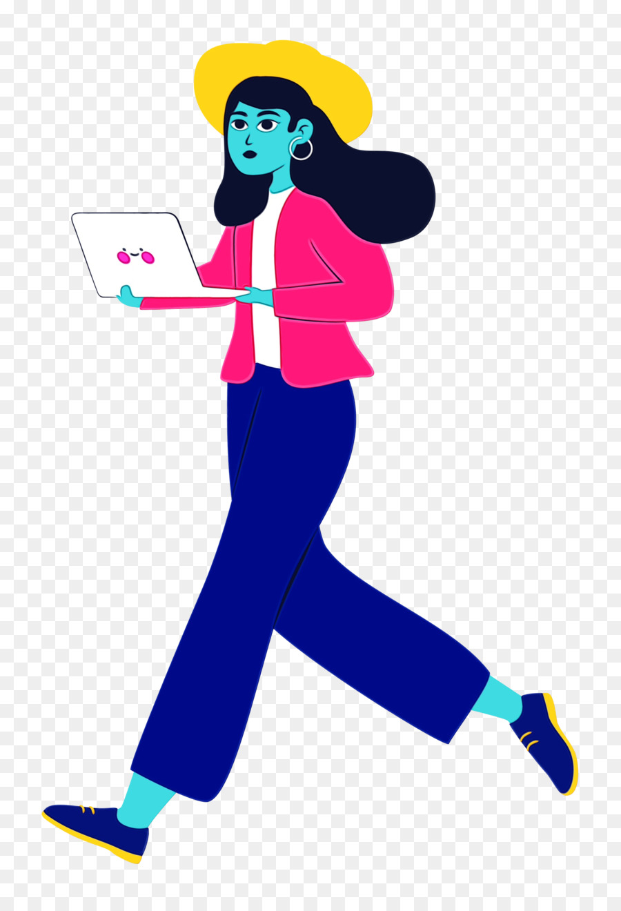 Femme Qui Marche，Chapeau PNG