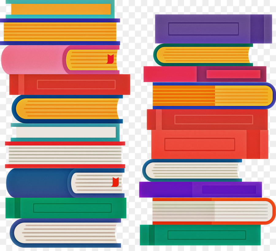 Pile De Livres，En Lisant PNG