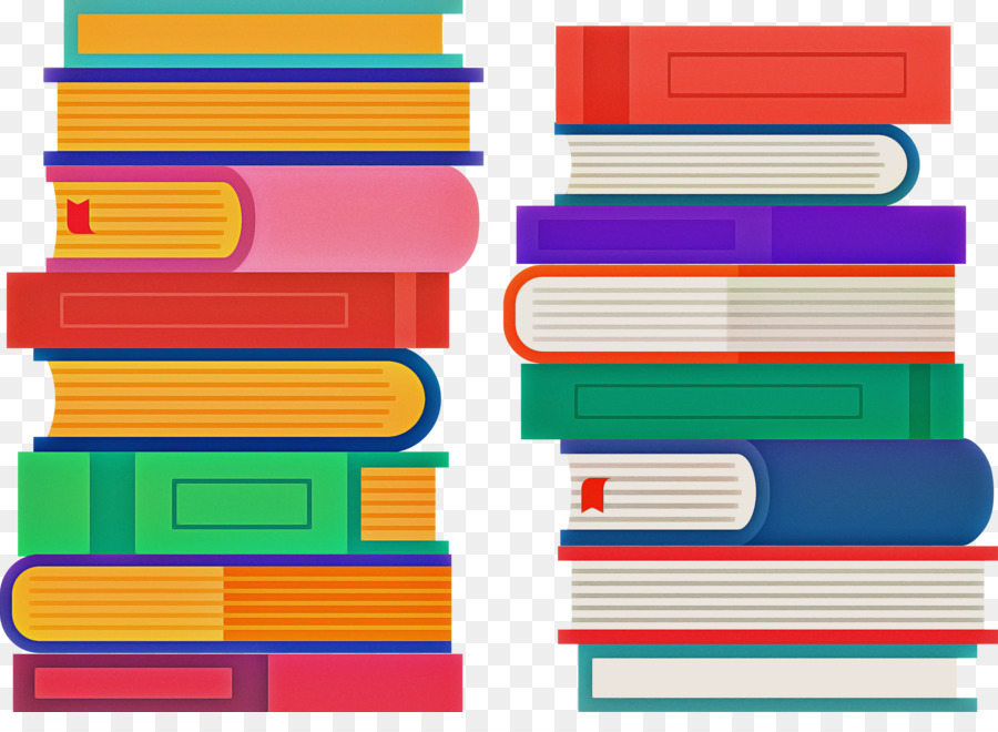 Pile De Livres，En Lisant PNG