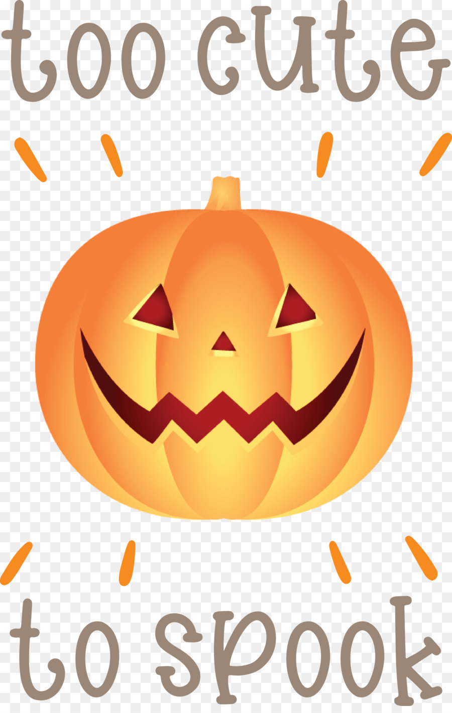 Citrouille Mignonne，Halloween PNG