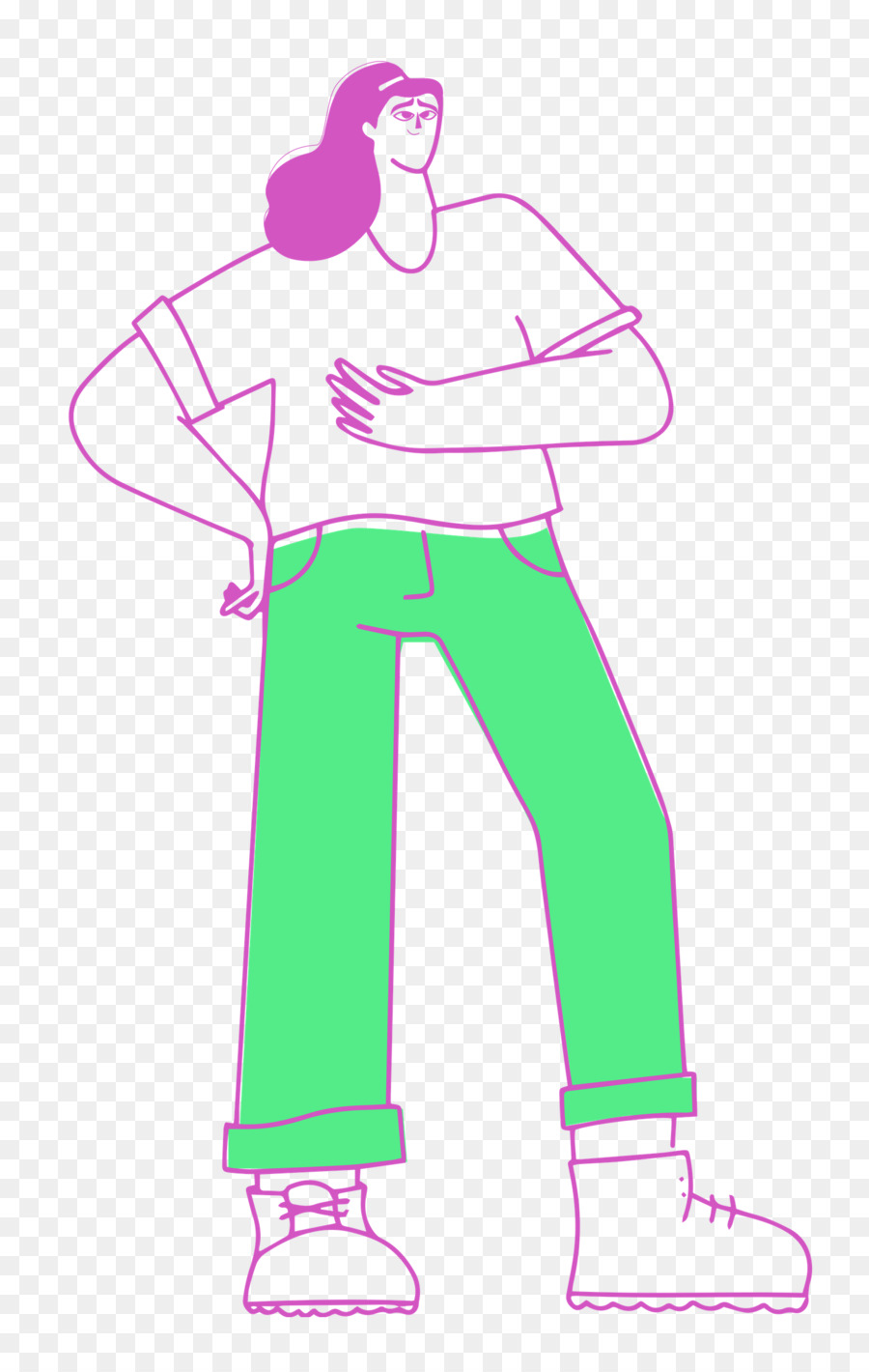 Uniforme M，Dessin Animé PNG