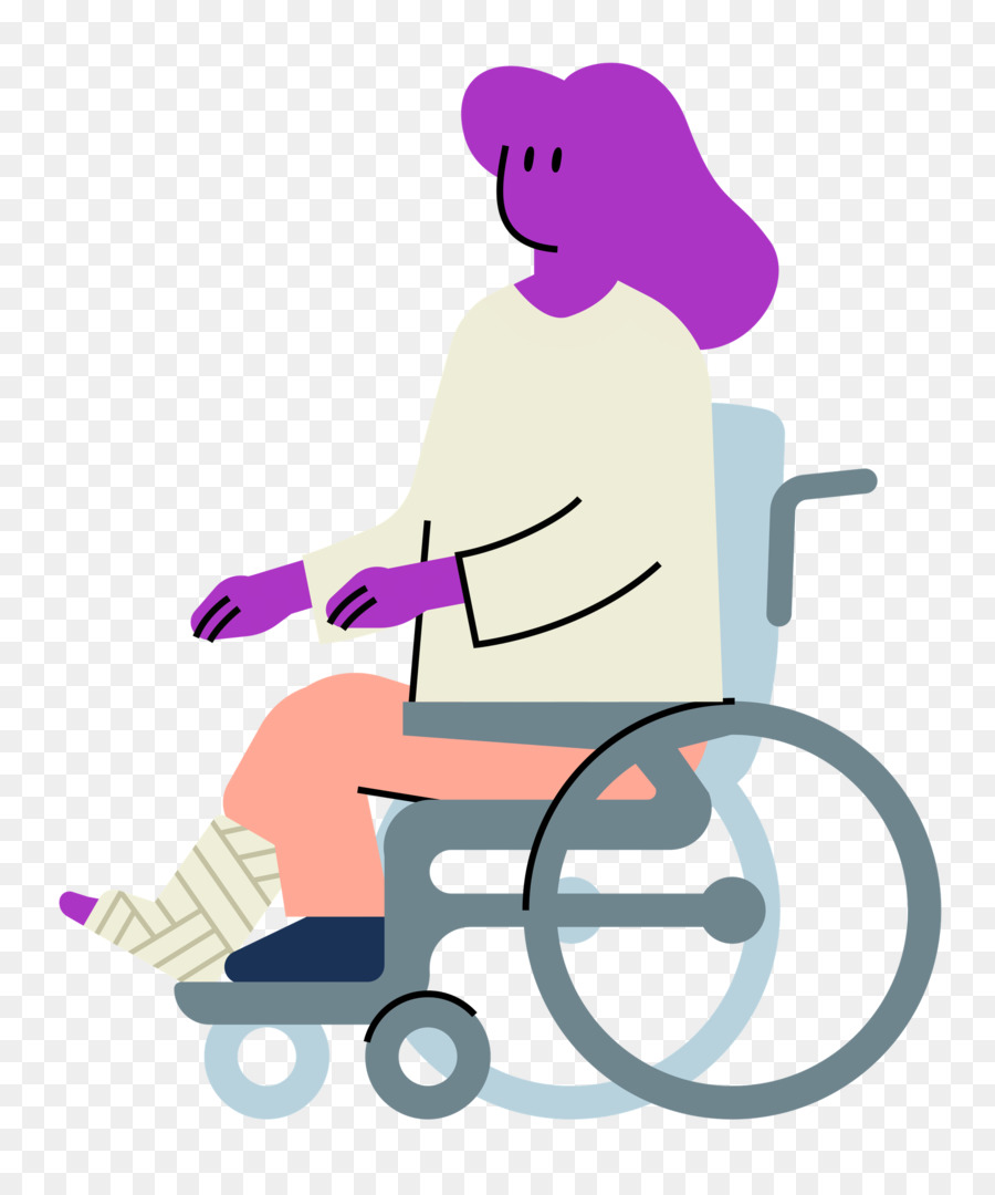 Personne En Fauteuil Roulant，Invalidité PNG