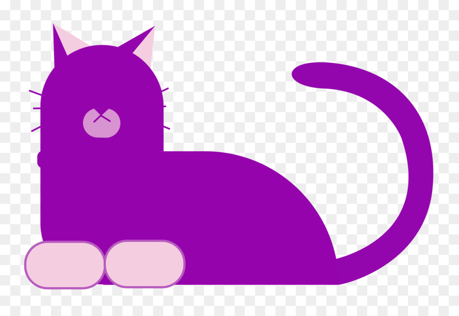 Chat Violet，Silhouette PNG