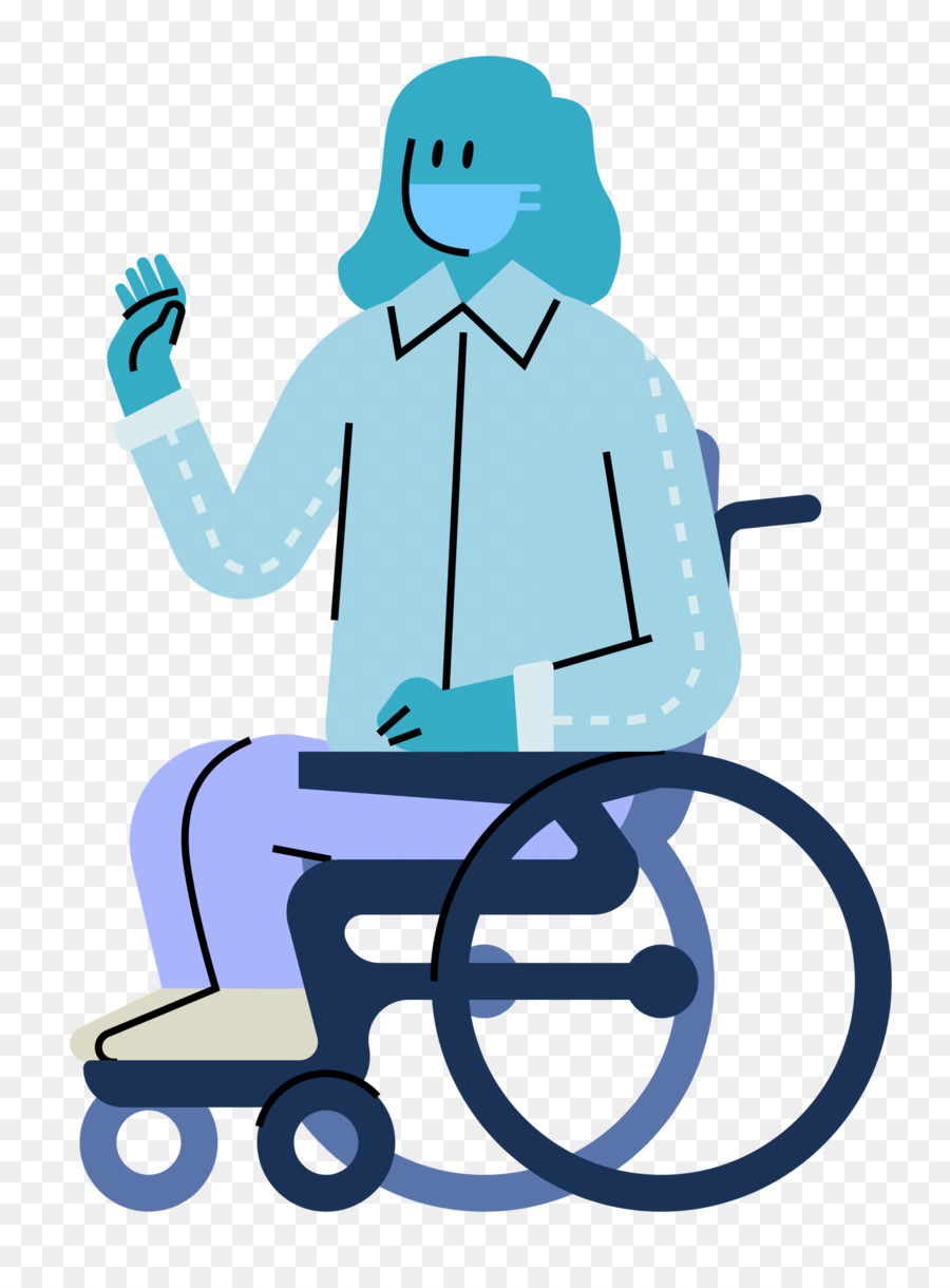 Personne En Fauteuil Roulant，Invalidité PNG