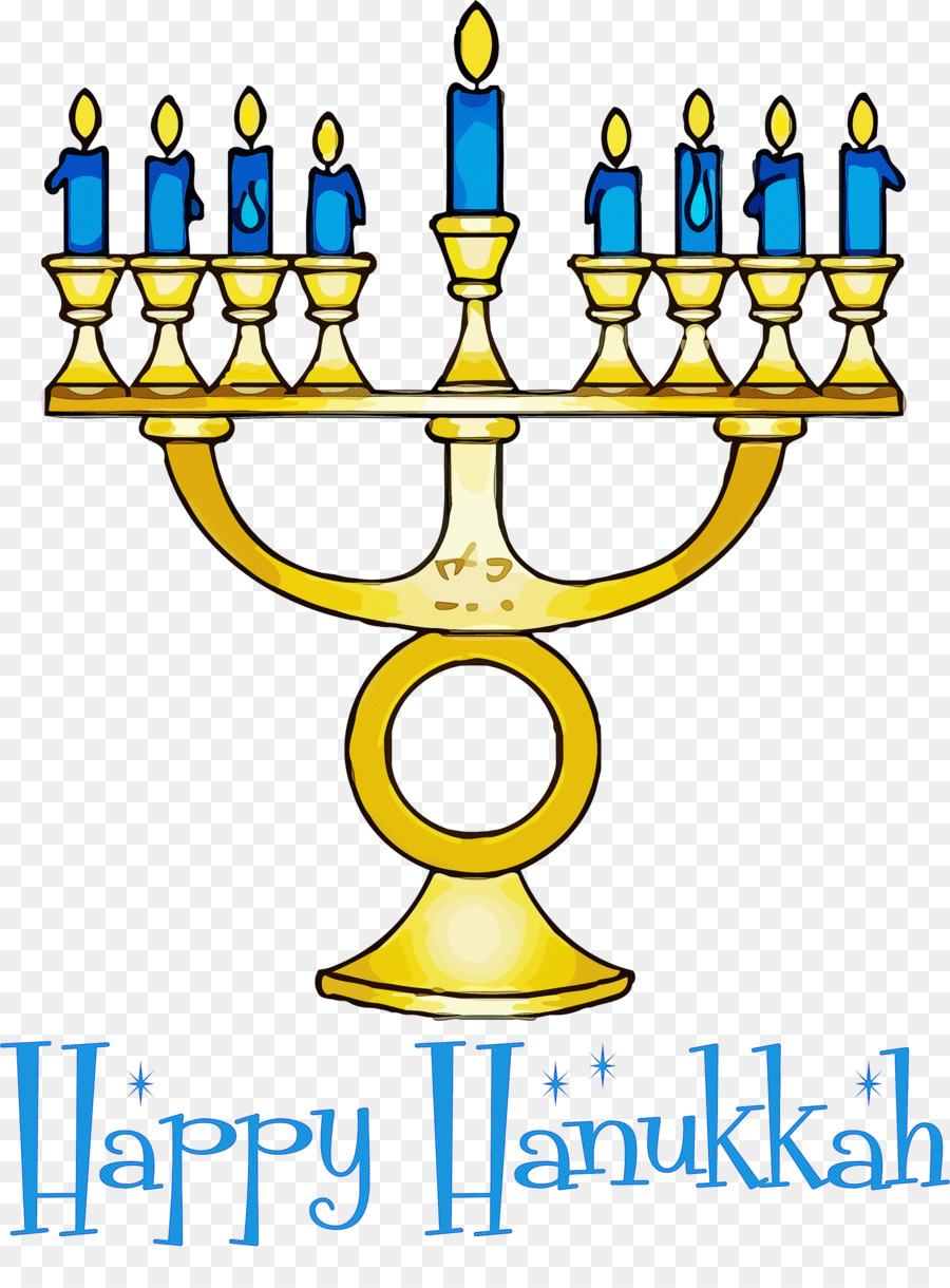 Temple à Jérusalem，Menorah Hanukkah PNG