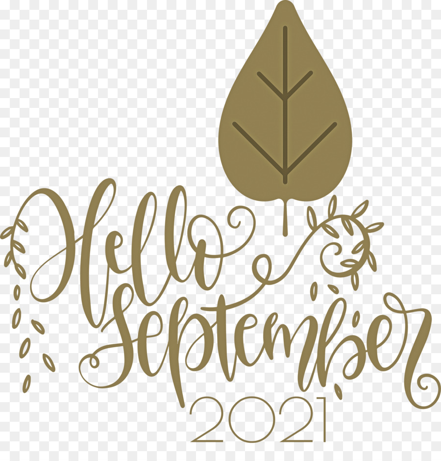 Bonjour Septembre 2021，Feuille PNG