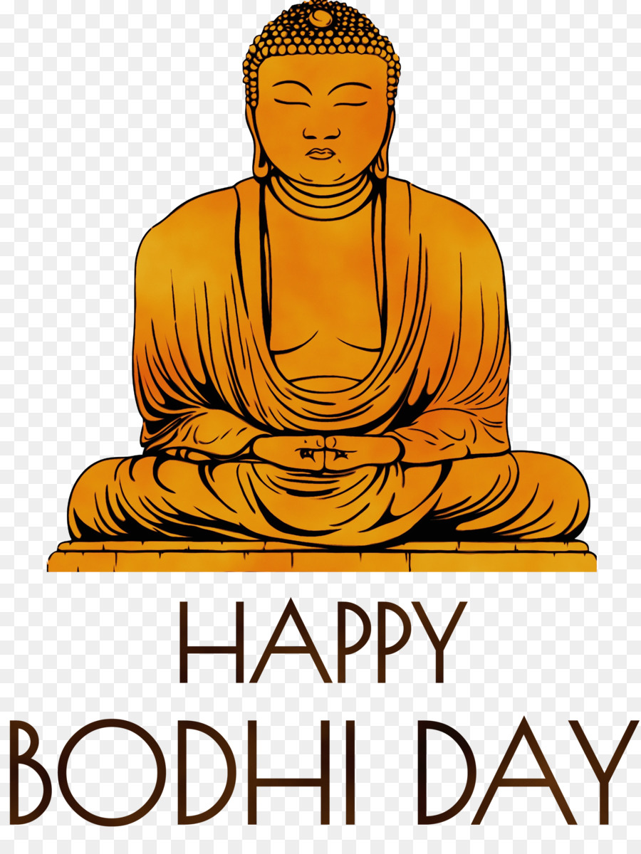Gautama Bouddha，Bodhi Jour PNG