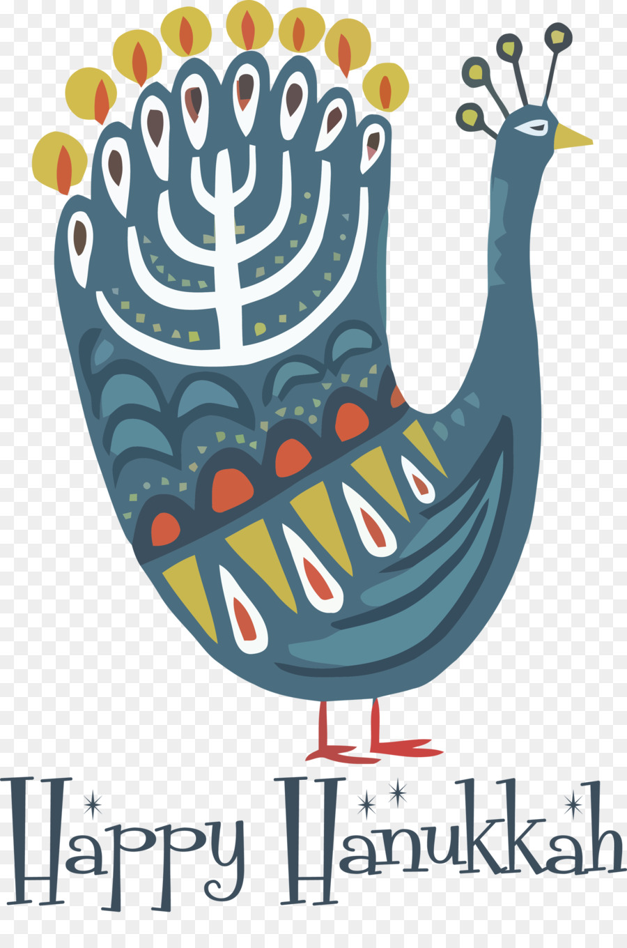 Hanoucca，Menorah Hanukkah PNG