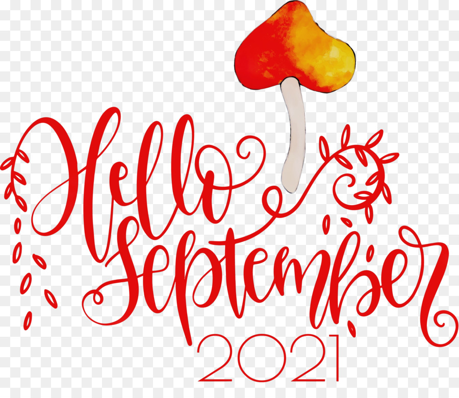 Bonjour Septembre 2021，Salutation PNG