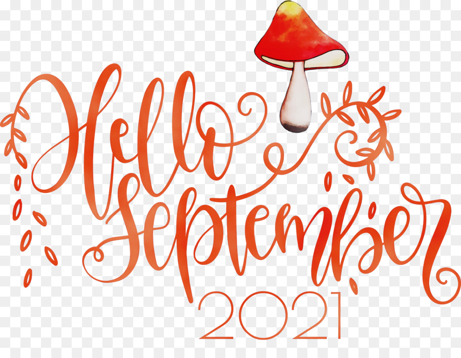 Bonjour Septembre 2021，Salutation PNG