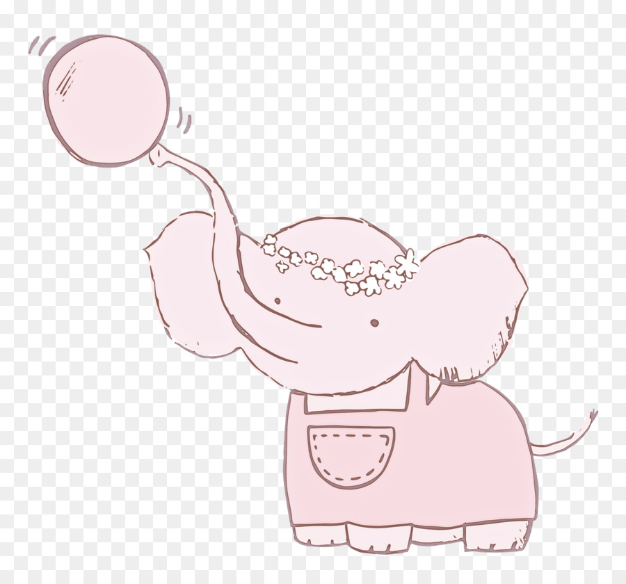 Éléphant，Dessin Animé PNG