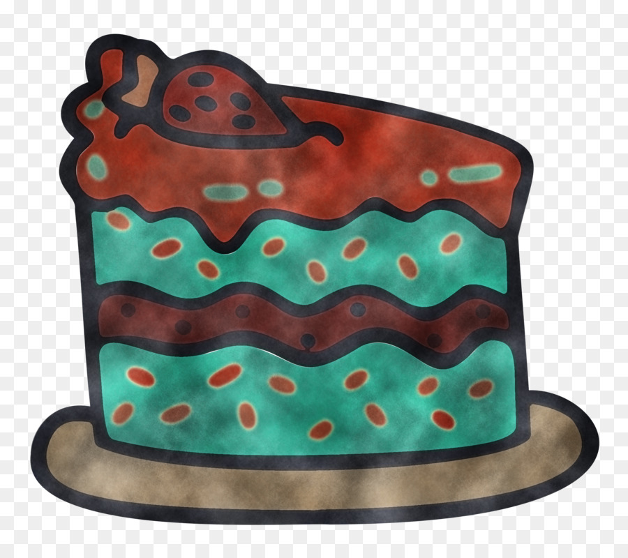 Turquoise，Gâteau PNG