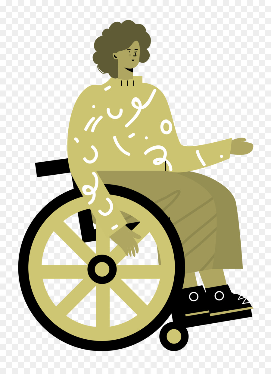 Personne En Fauteuil Roulant，Invalidité PNG