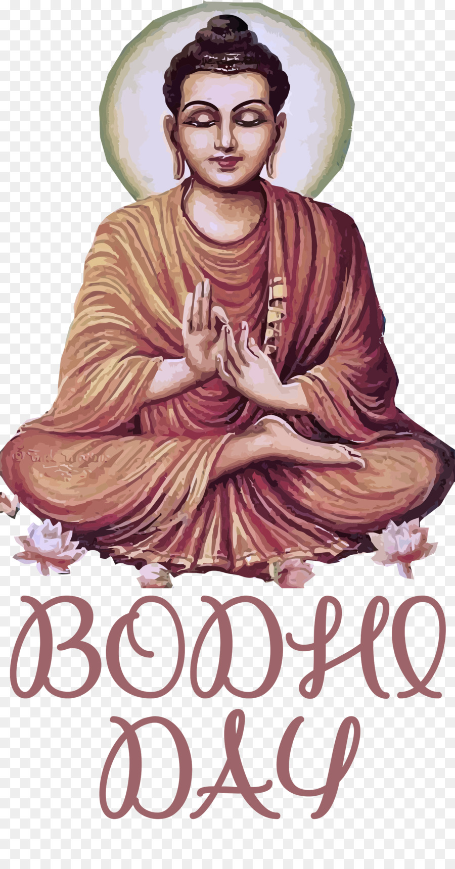 Gautama Bouddha，Arbre De Bodhi Bodhgaya Bihar PNG