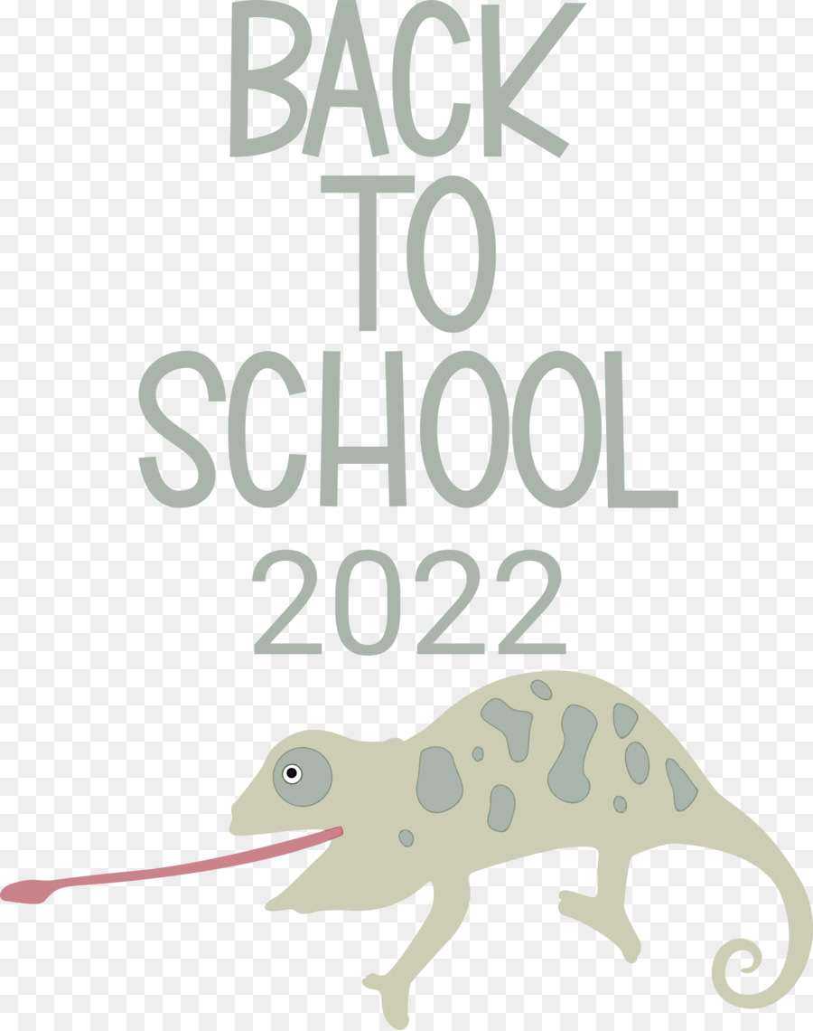 Rentrée Scolaire 2022，Caméléon PNG