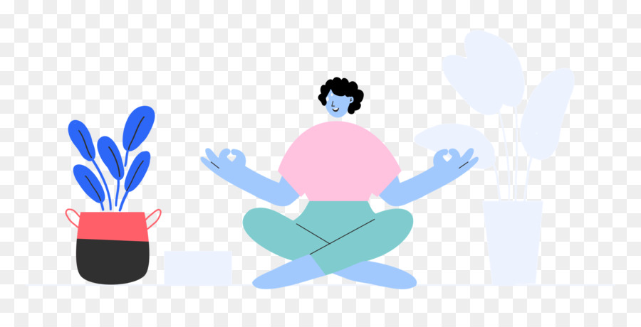 Personne Méditant，Yoga PNG