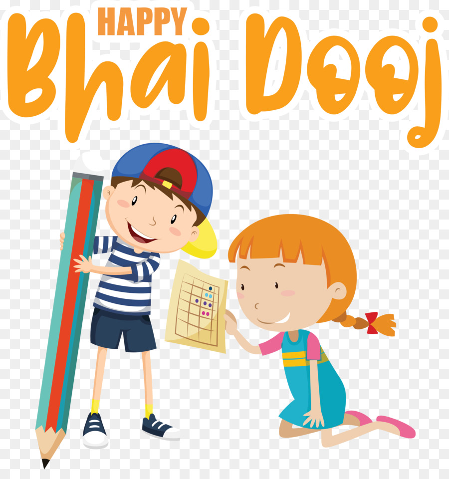 Bhai Dooj，Frères Et Sœurs PNG