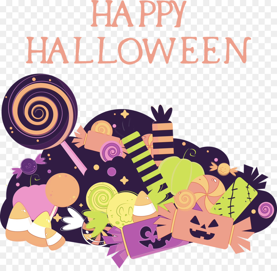 Bonbons D'halloween，Friandises PNG