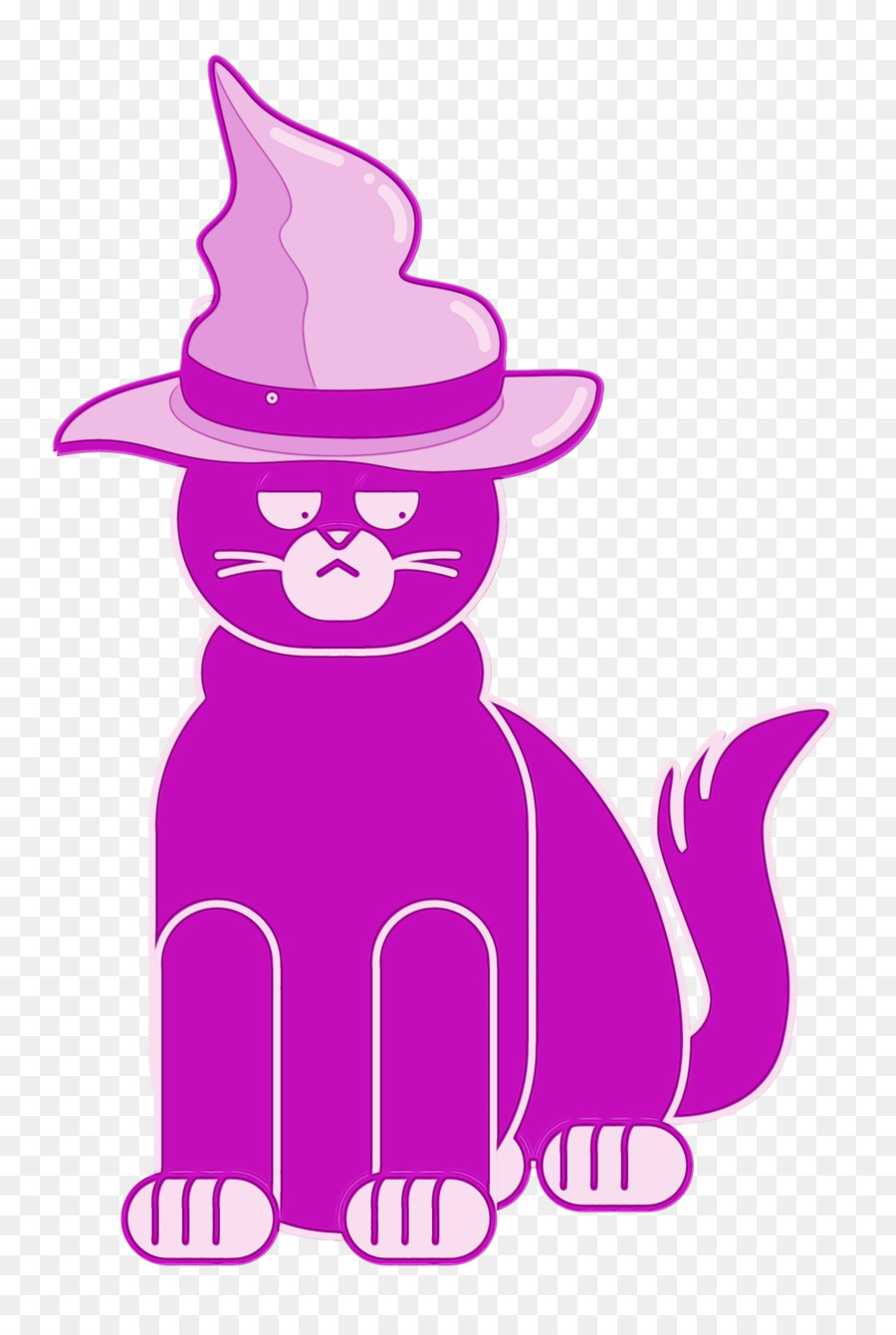 Chat Bleu，Chapeau PNG