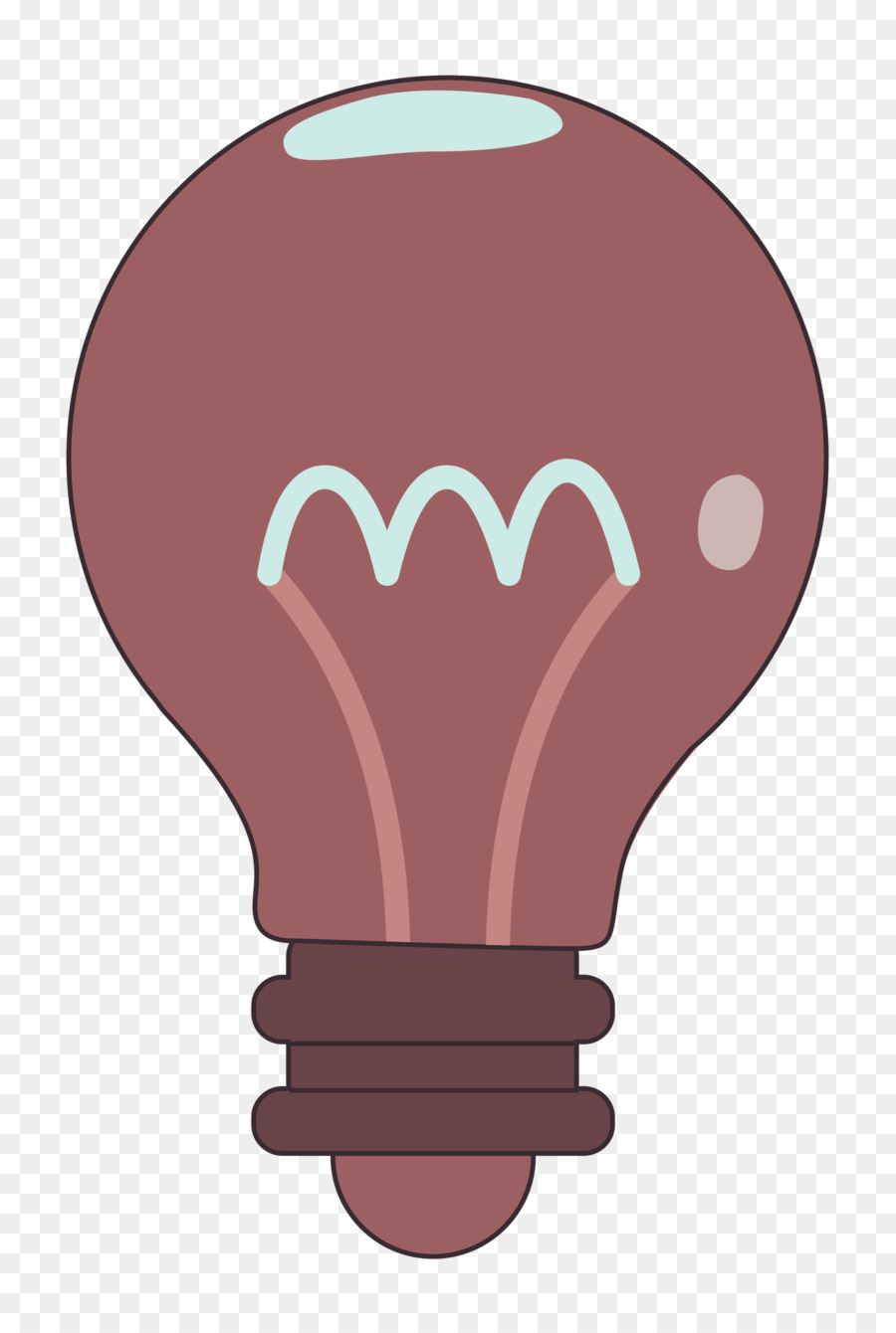 Ampoule Marron，Électricité PNG