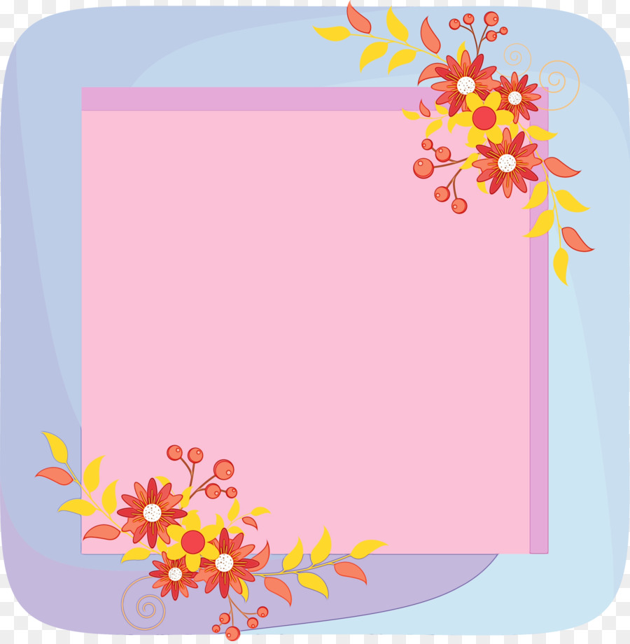 Design Floral，Papier PNG