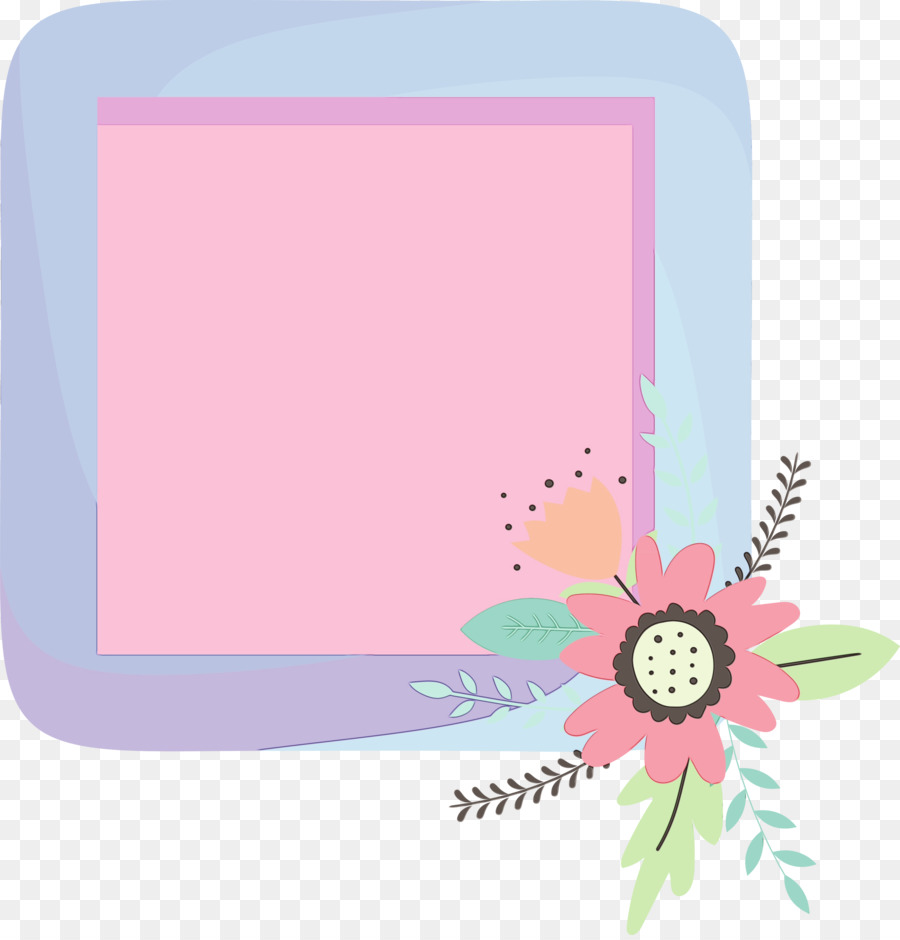 Cadre Floral，Fleurs PNG