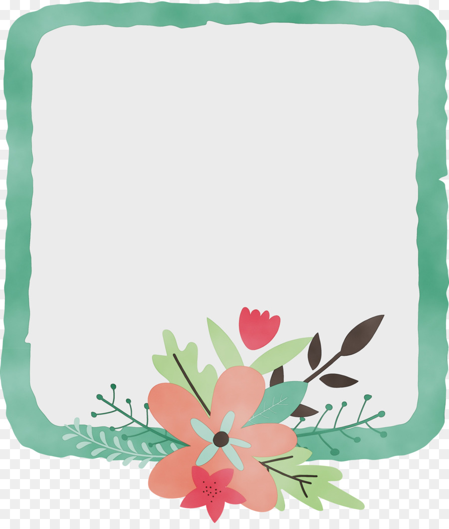 Cadre Floral，Frontière PNG