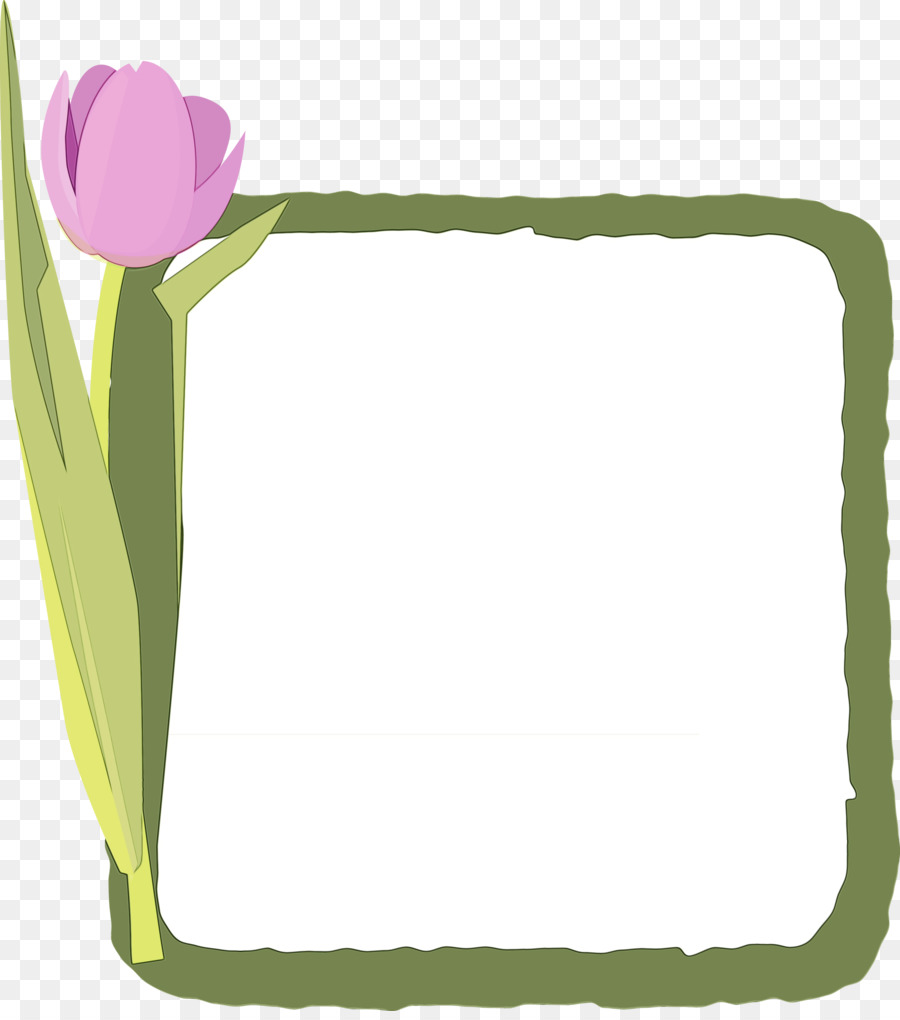 Cadre Vert，Fleur PNG