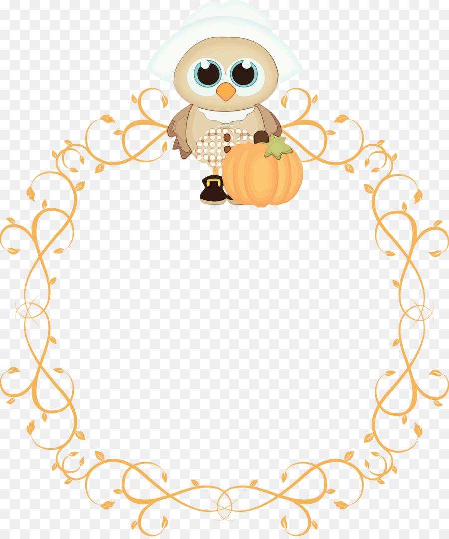 Hibou，Citrouille PNG