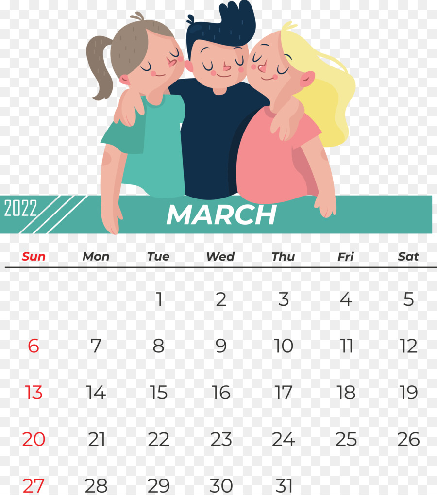 Calendrier De Mars，Mois PNG