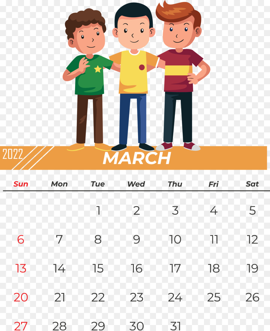 Calendrier De Mars，Mois PNG