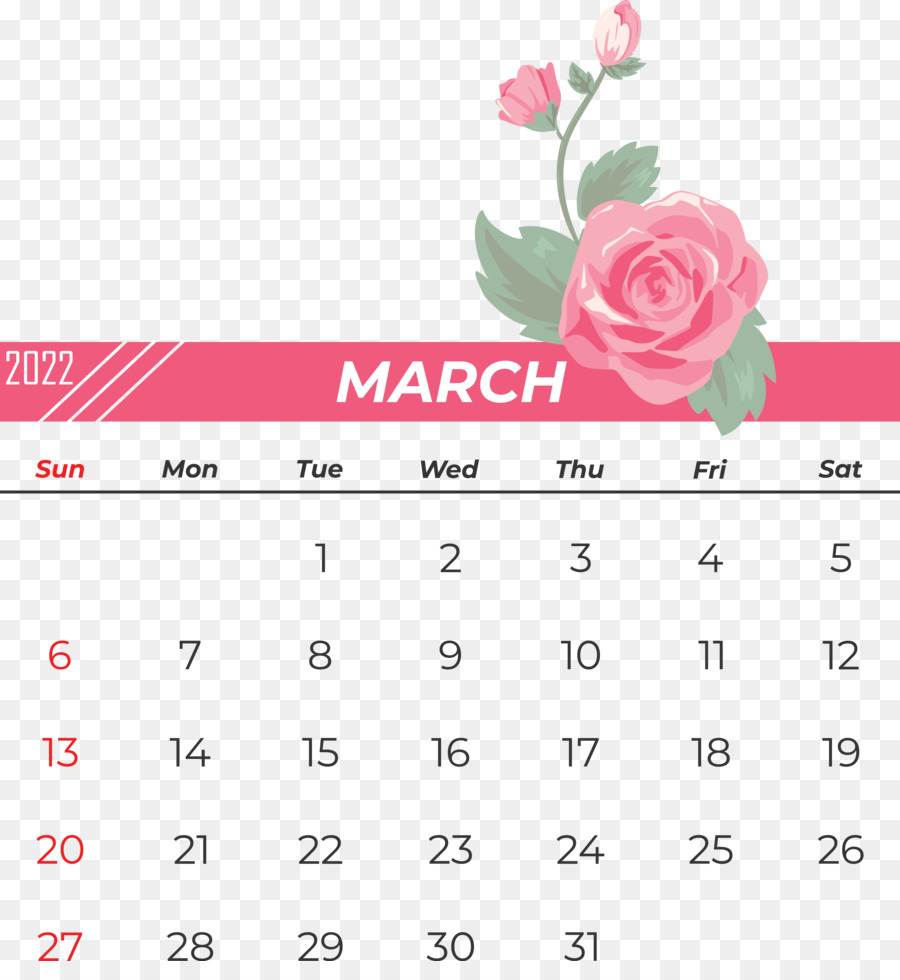 Calendrier，Fleur PNG