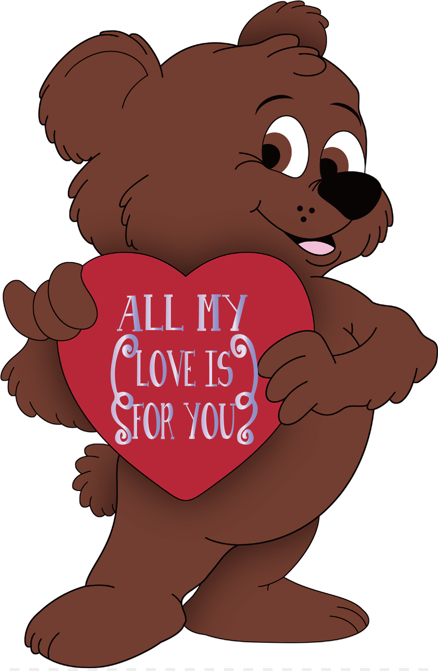 Les Ours，Le Jour De Valentines PNG