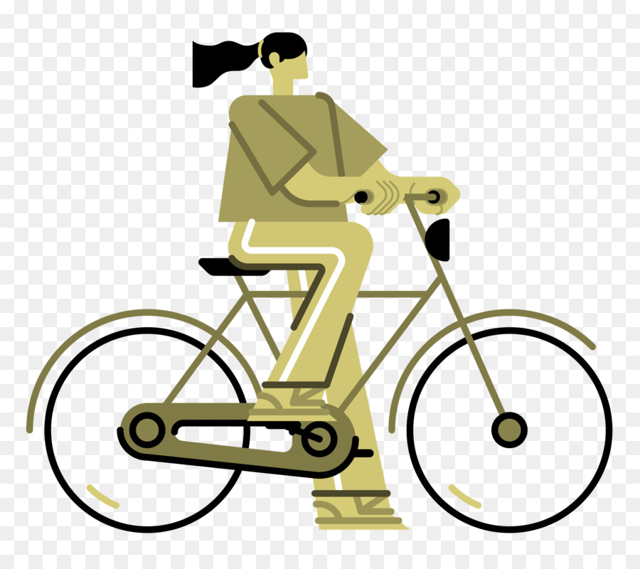 Personne à Vélo，Vélo PNG