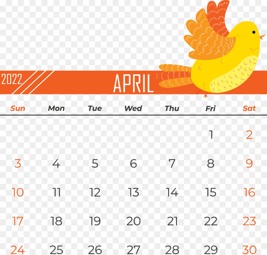 Calendrier D'avril，Calendrier PNG