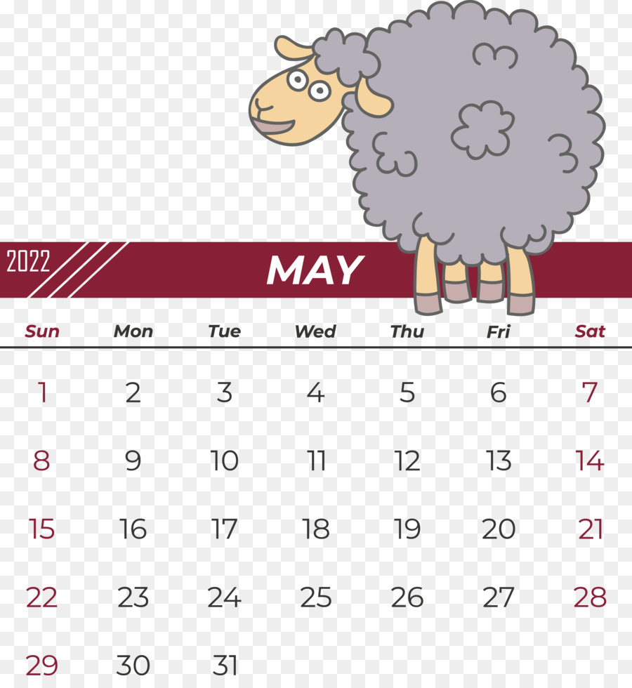 Calendrier De Mai，Peut PNG