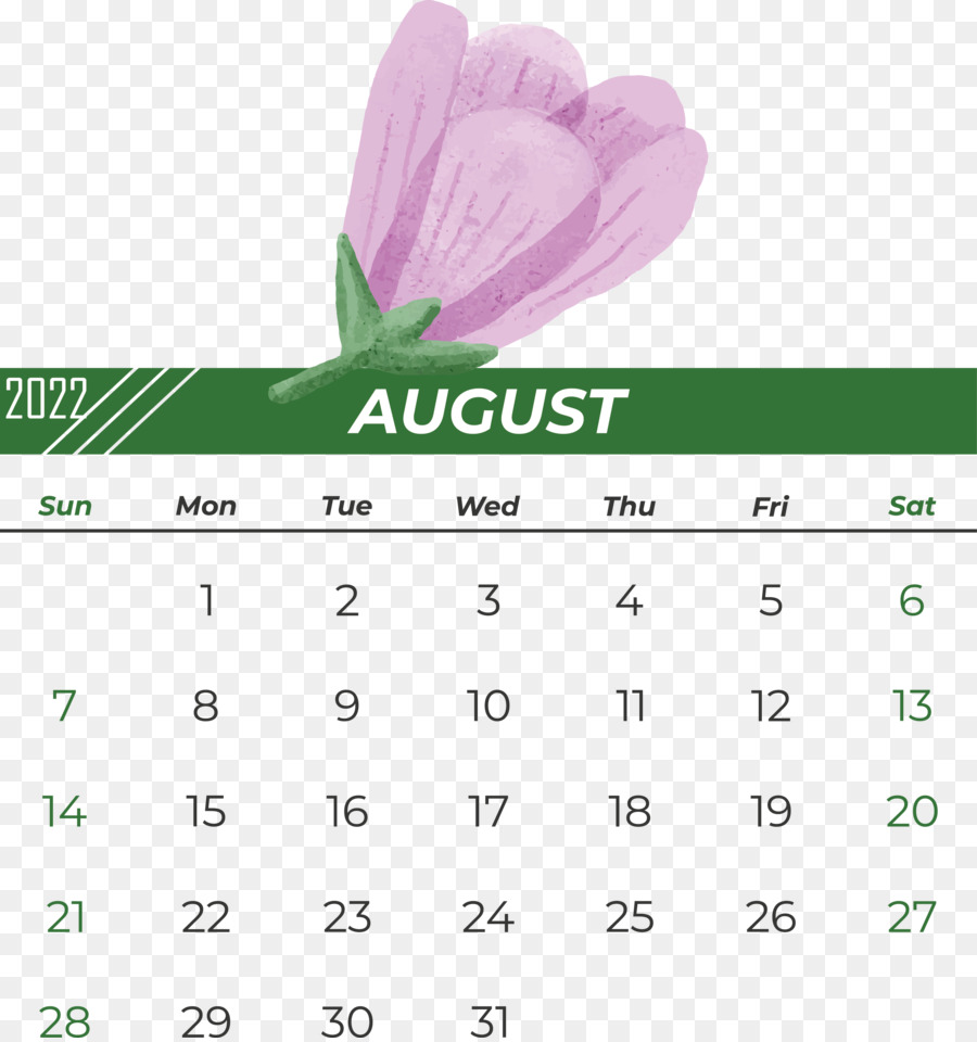 Calendrier，Fleur PNG