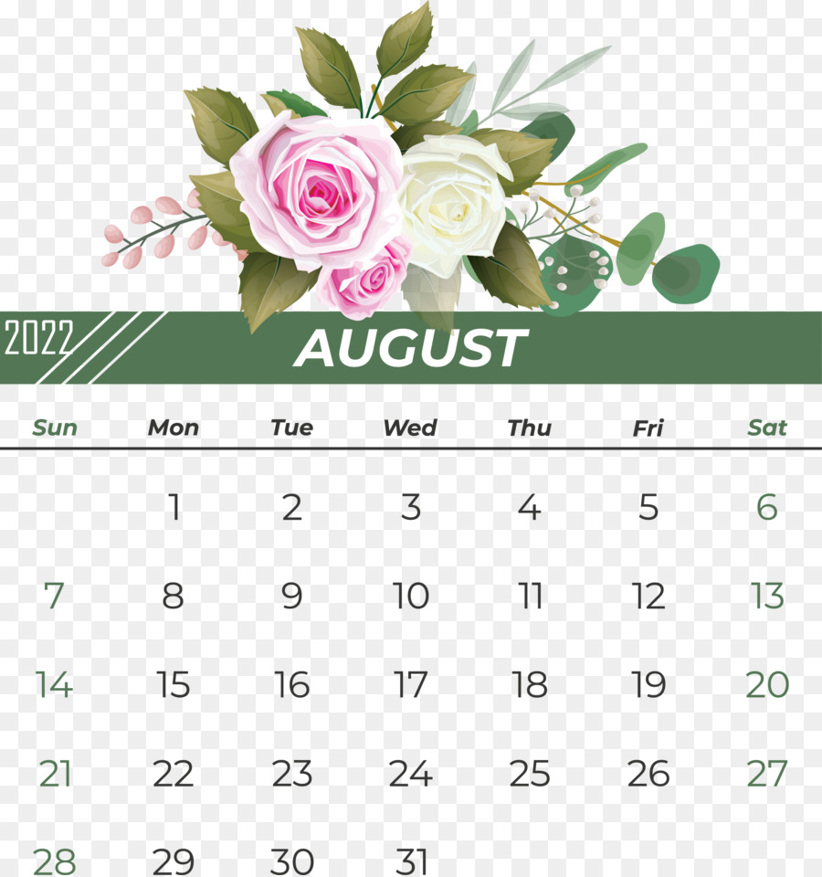 Calendrier，Fleur PNG