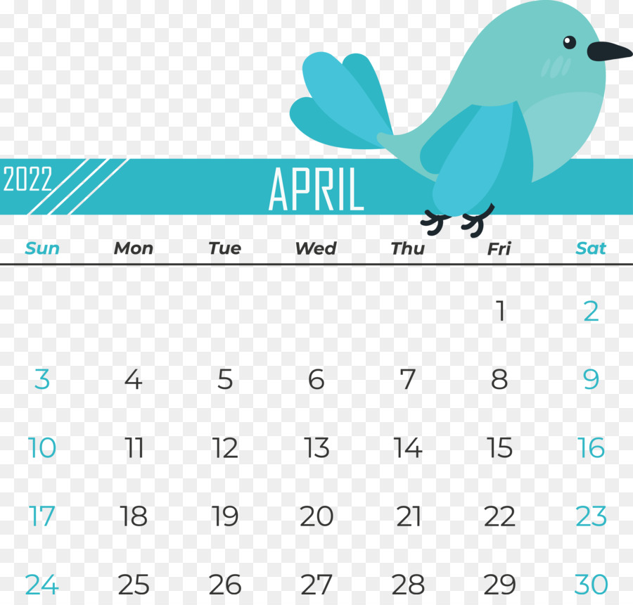 Calendrier D'avril，Calendrier PNG