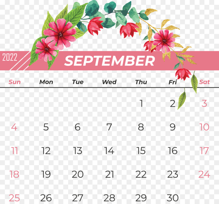 Calendrier D'octobre，Mois PNG