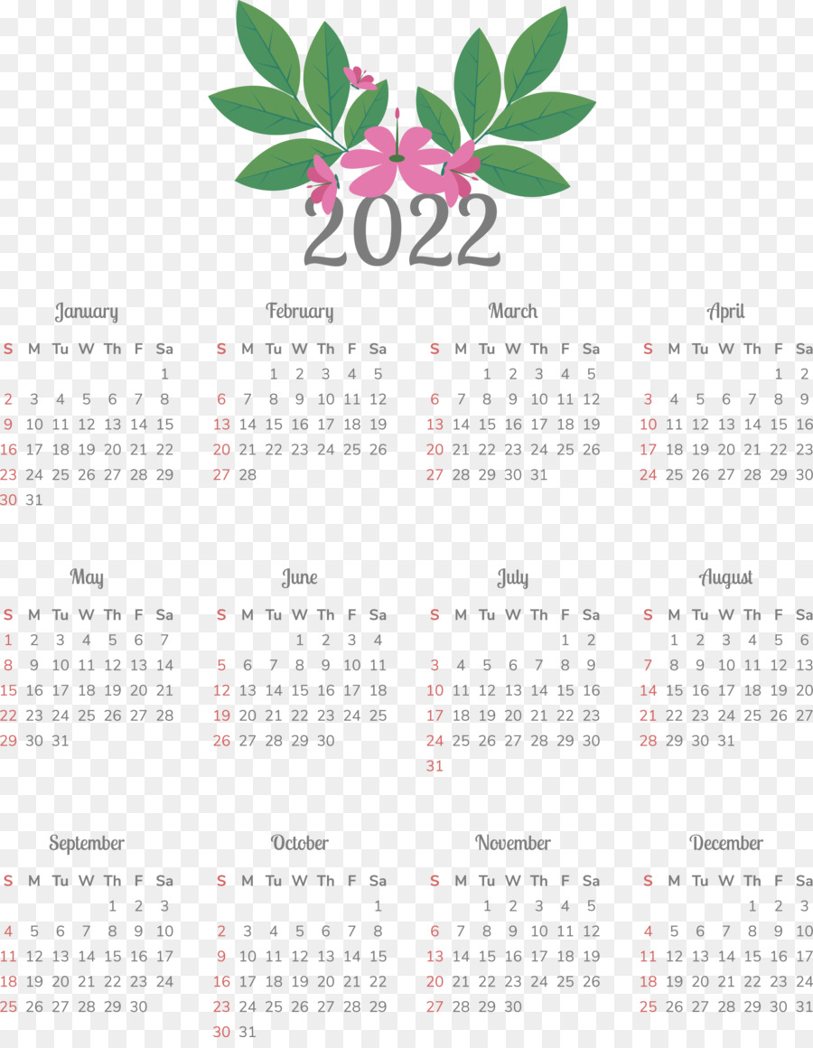 Calendrier， PNG