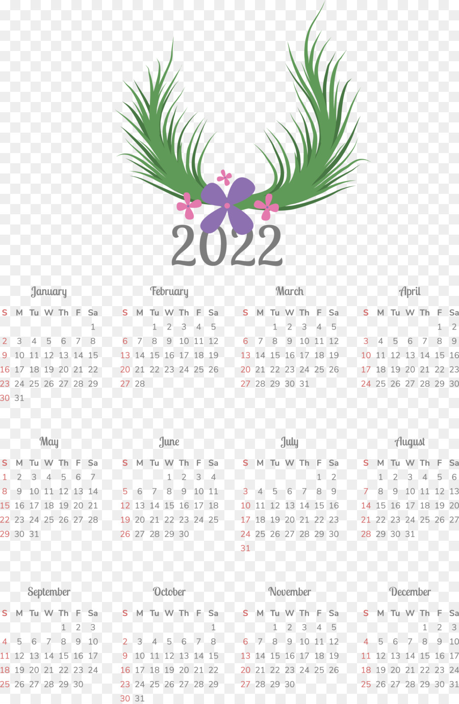 Calendrier， PNG
